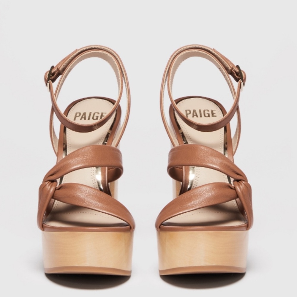 PAIGE Cayden Sandal Sienna Leather